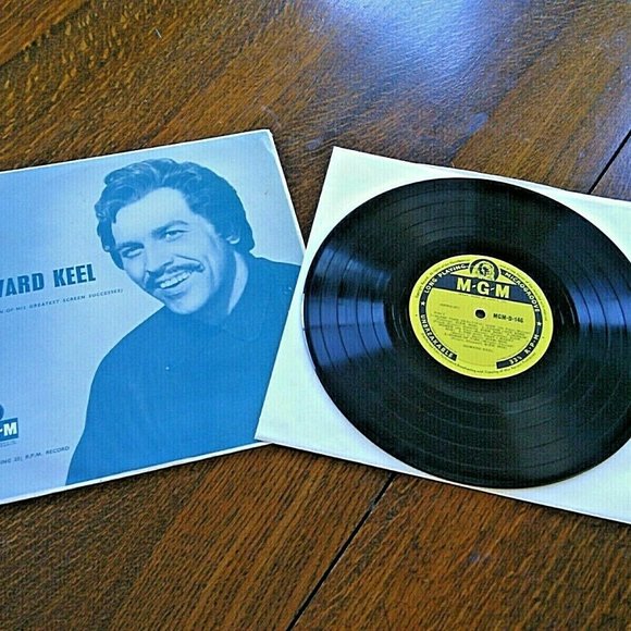 Vintage Vinyl LP Howard Keel - Great Screen Successes Rare 10" 1957 EMI Records - Picture 9 of 16